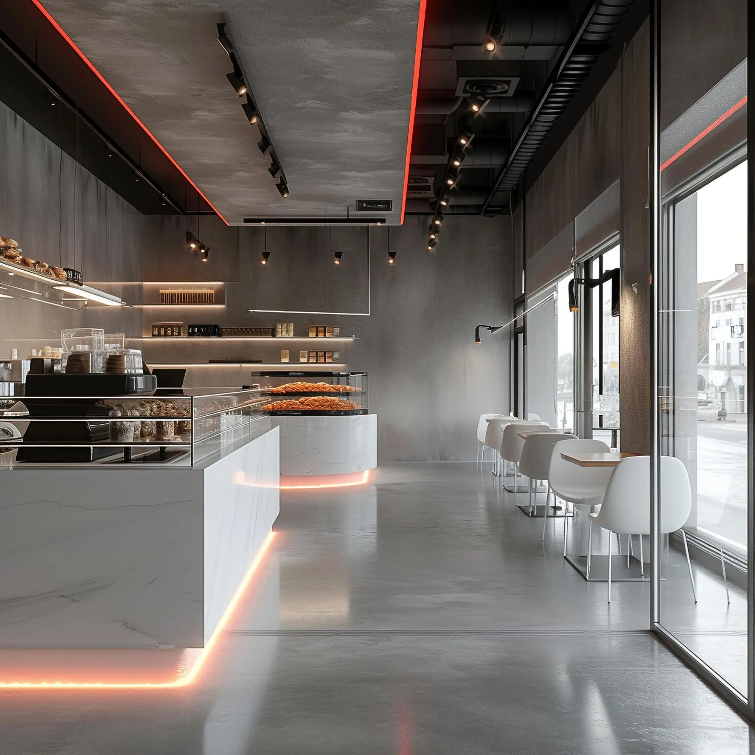 Contemporary commercial workspace