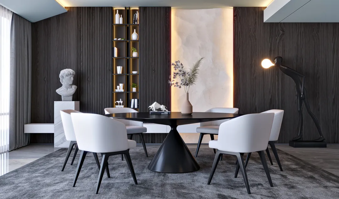 Contemporary dining room