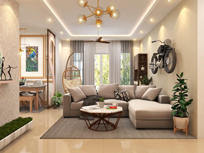 Elegant living area
